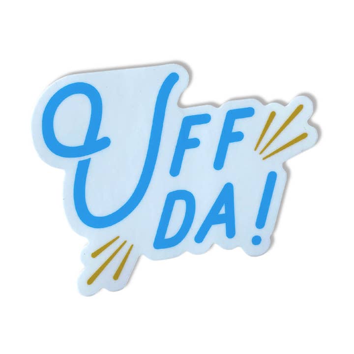 Dia de Uff! Adesivo Vinil por atacado de Sweetpea and Co.