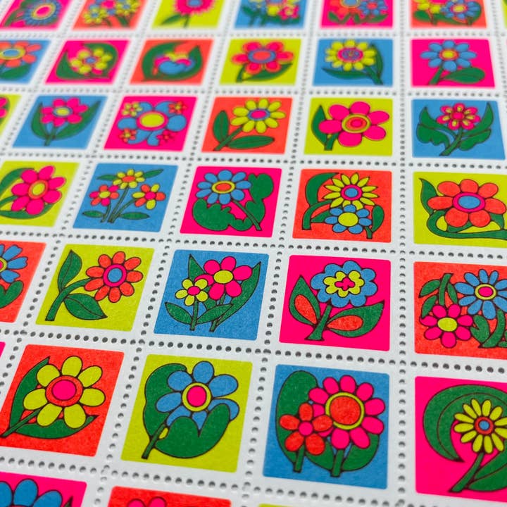 The Portland Stamp Company - Wholesale Rubber/Decorative Stamp - Flowers by Krista Perry - Lick & Stick Stamps 2