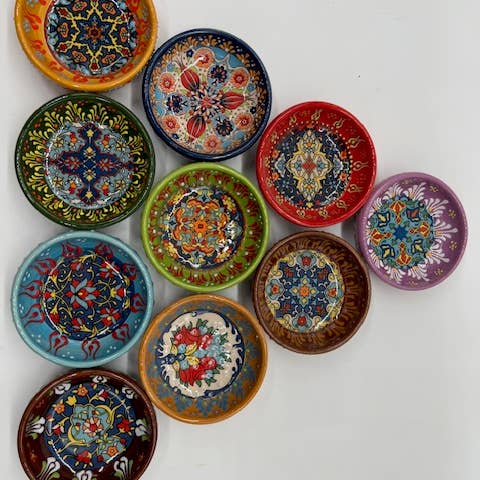 Natto USA - Wholesale Decorative Plate/Dish/Bowl - Ceramic Bowls 3" Shallow- 144 count