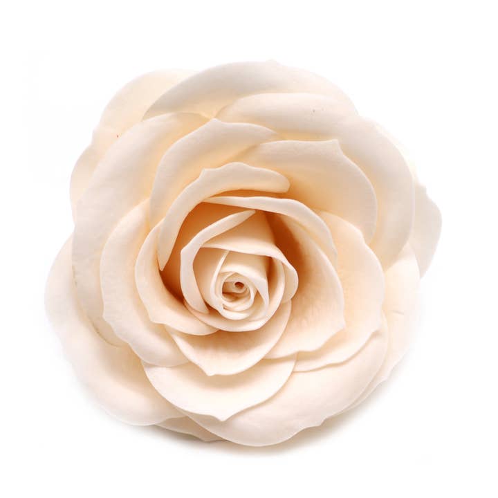 Ancient Wisdom - Wholesale Artificial Flowers - Lrg (7-Layer) Vintage Rose - Victorian Ivory2
