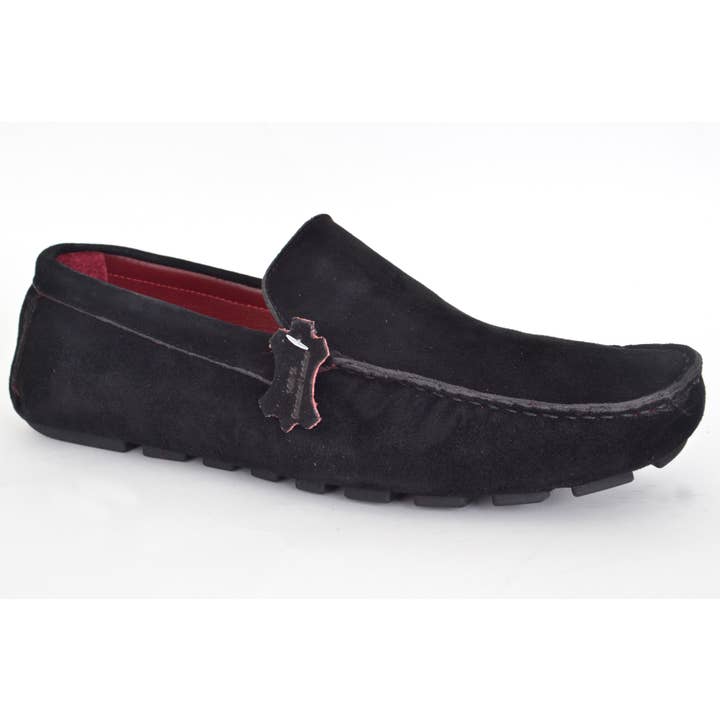 Spazio - Vendita all'ingrosso Mocassini - Uomo - Scarpe Spazio in vera pelle scamosciata - Modello SH1131410
