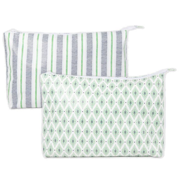 Jumbo Tyvek® Zipper Pouches for wholesale by Wipstitch