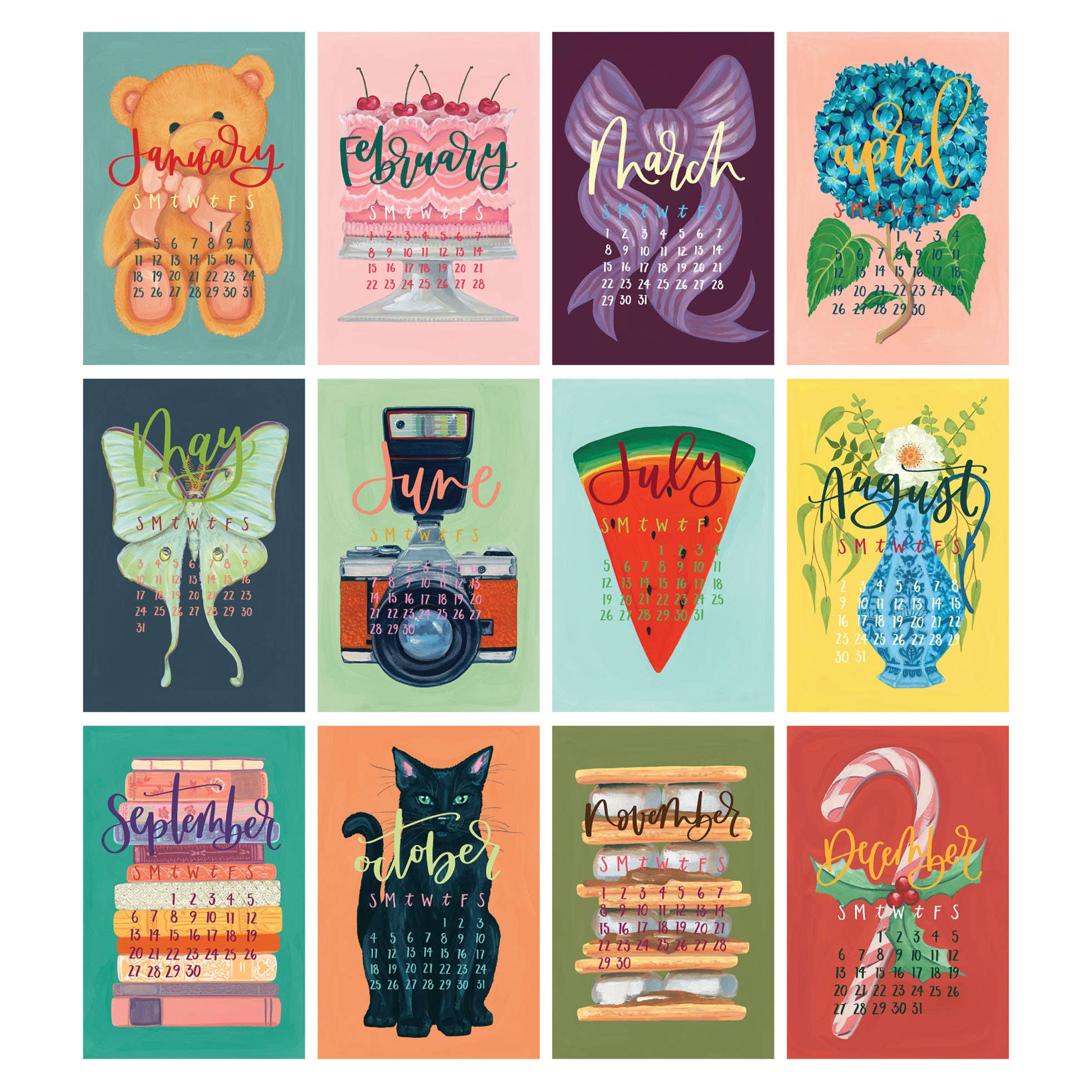 1canoe2 | One Canoe Two Paper Co. - Wholesale Calendar - 2026 XL Calendar - Simply Charmed1