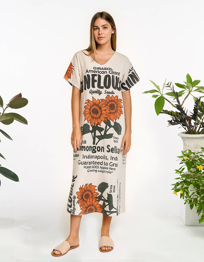 Kathmandu Imports – Engroshandel Kjole - Dame – BOMULDSKJOLE (TH-2003)4