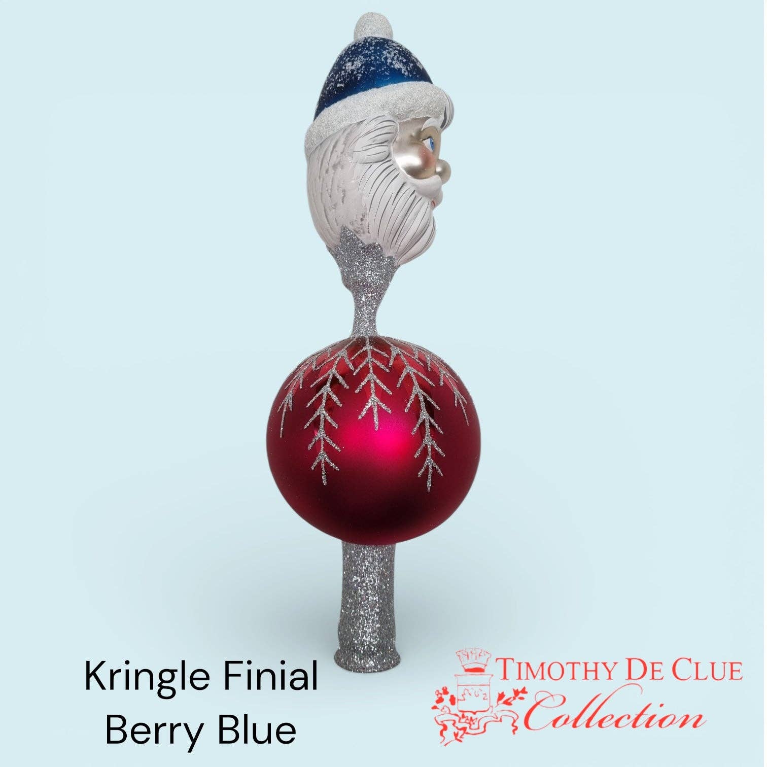 Timothy De Clue Collection - Wholesale Tree Topper - Kringle Finial Tree Topper -German Christmas Collection1