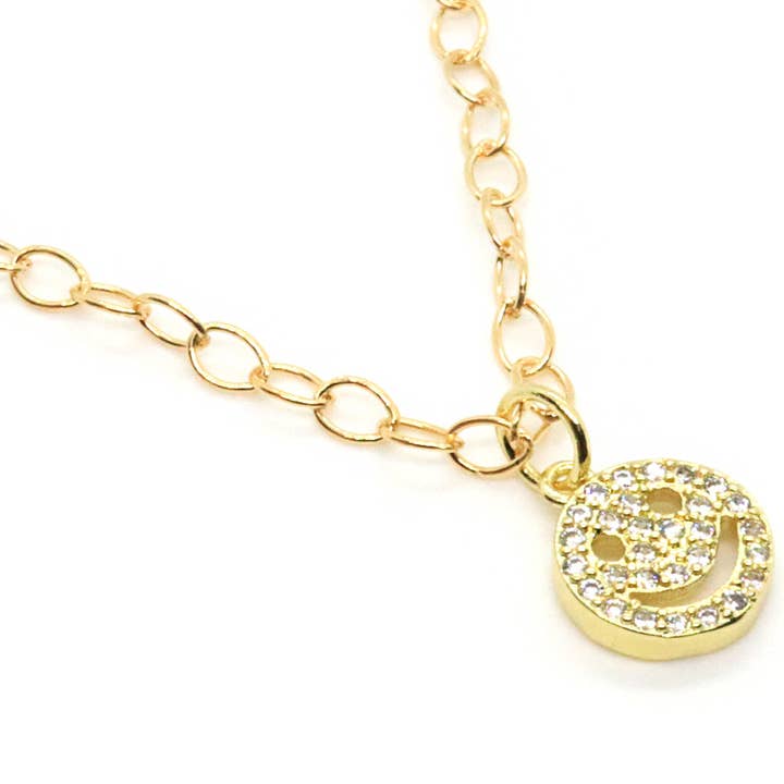 Maria Smile Ketting in Goud voor wholesale door Jessica Santander