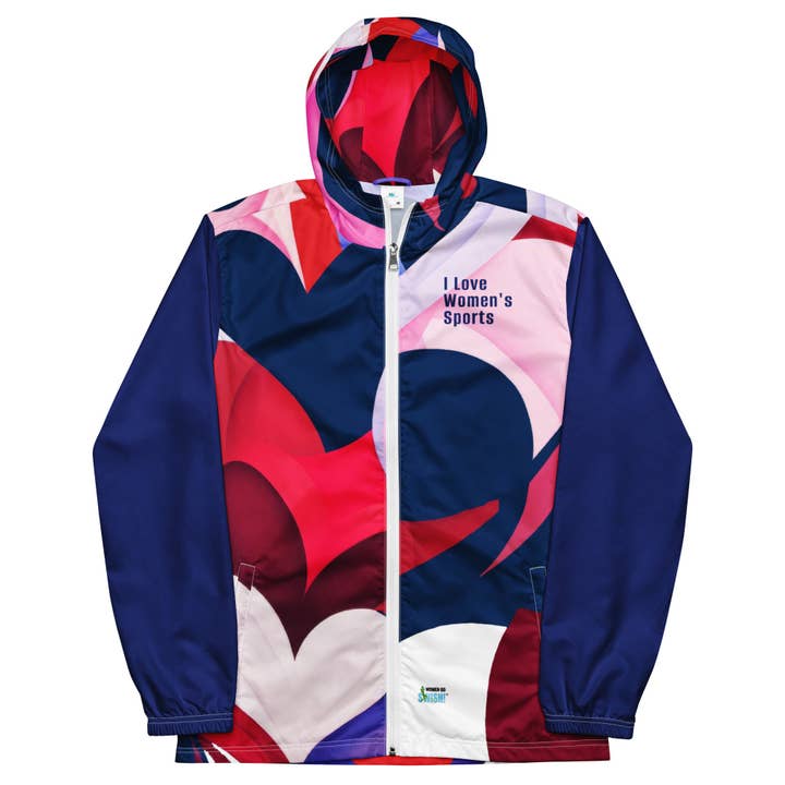 J'adore le coupe-vent unisexe de sport féminin pour la vente par Women Go Swish Athletic Wear