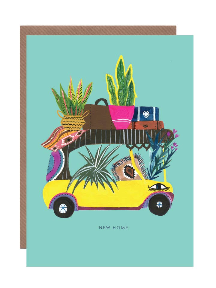 'Tuk Tuk New Home' lykønskningskort for engroshandel hos Hutch Cassidy (Greetings Cards and Paper Goods)