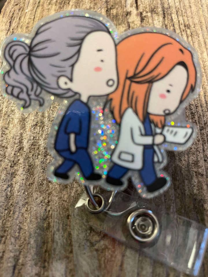 Carrete de insignias «Greys Anatomy» para venta al por mayor de The Wild Poppy