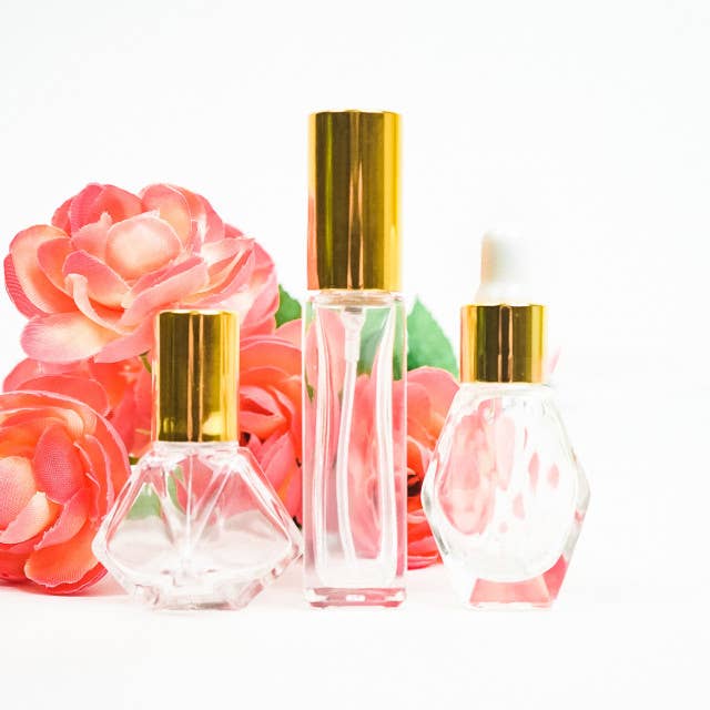 Simply Earth - Wholesale Essential Oil Holder - Prism Glass Bottle Set