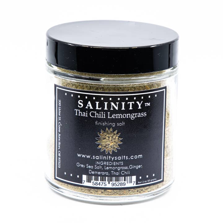 Salinity Finishing Salt - Wholesale Salt - Jar - Thai Chili Lemongrass Finishing Salt6