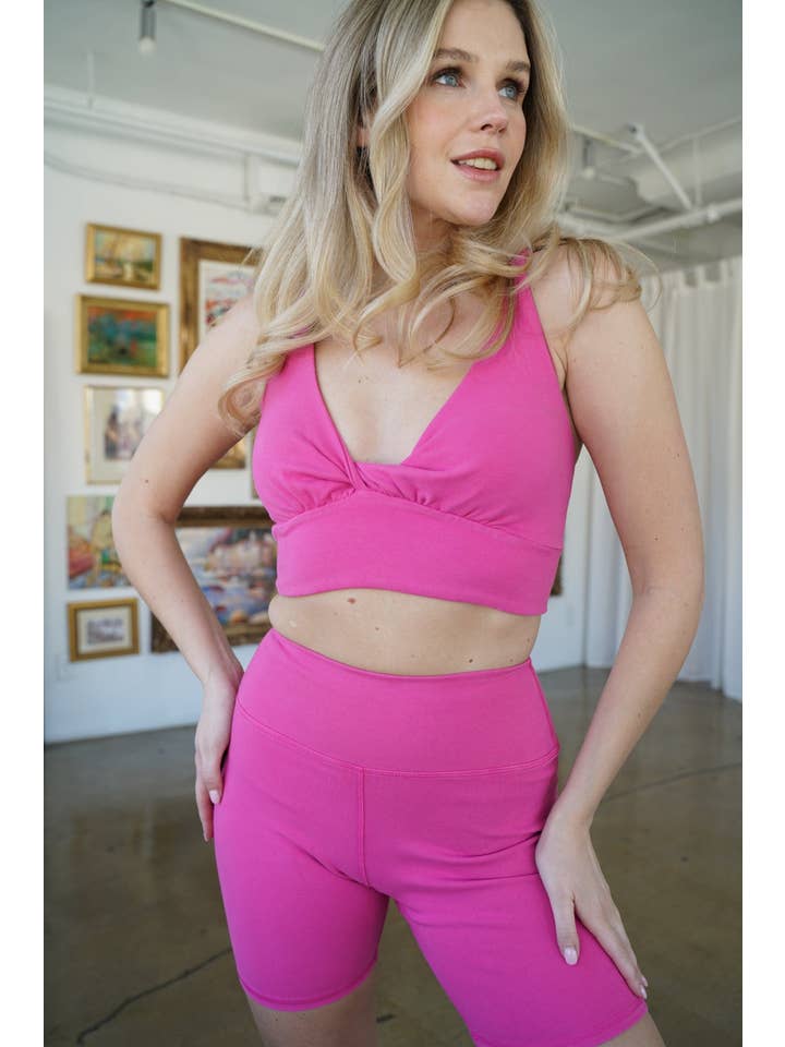 Lezat - Wholesale Sports Bra - Women's - Ada Organic Cotton Twist Around Sports Bra29