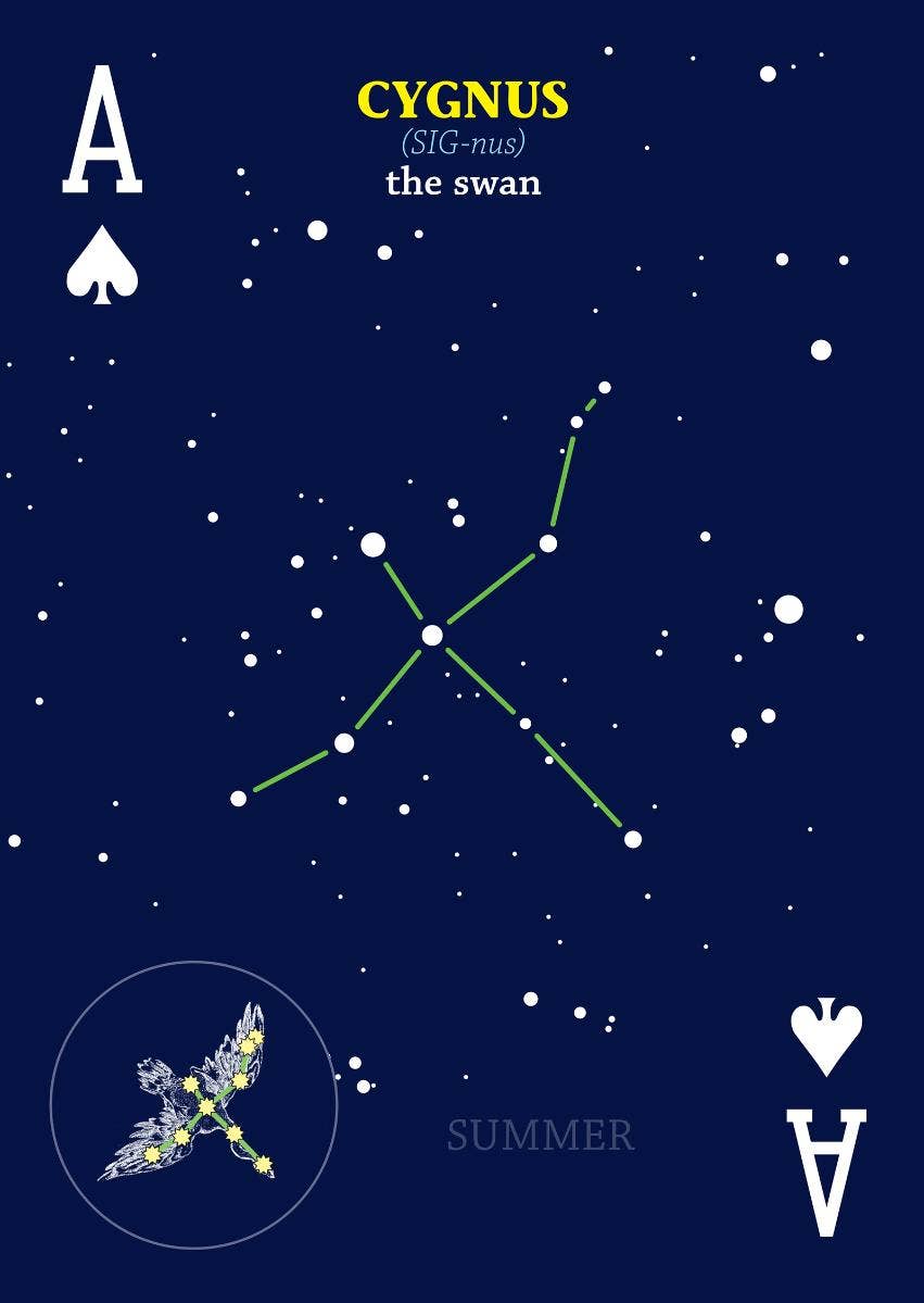 AdventureKEEN - Vente Jeu de cartes - Cartes à jouer du ciel nocturne5