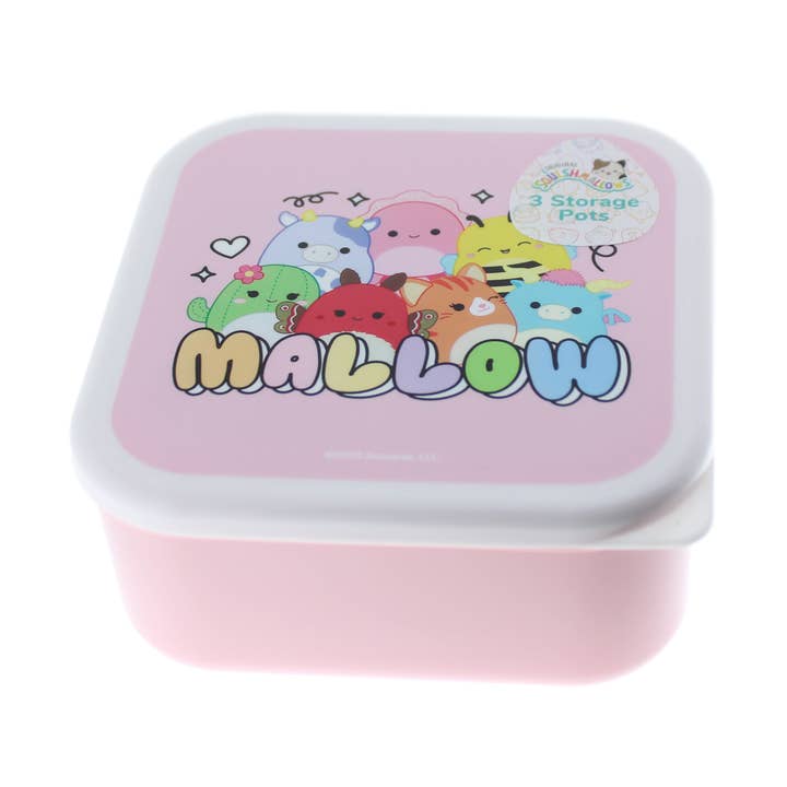 Squishmallows Mallow Days Storage Pots for wholesale by Blueprint Collections