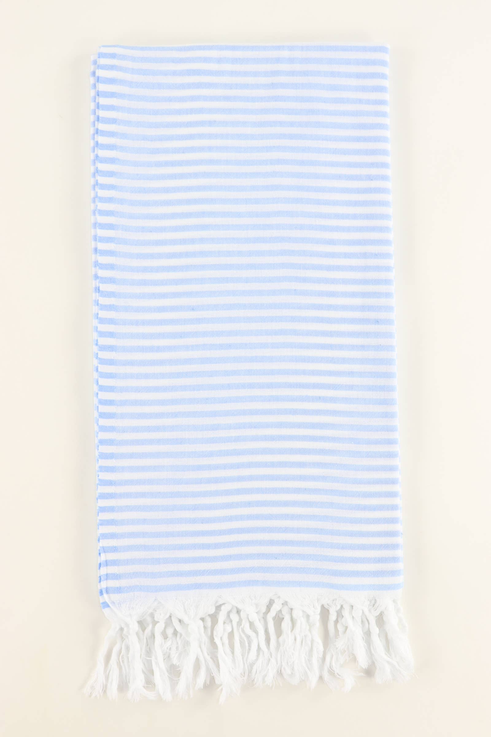 TURKISH LINEN & TOWELS - Wholesale Beach Towel - Premium Turkish Cotton Thin Striped Peshtemal Beach Towel10
