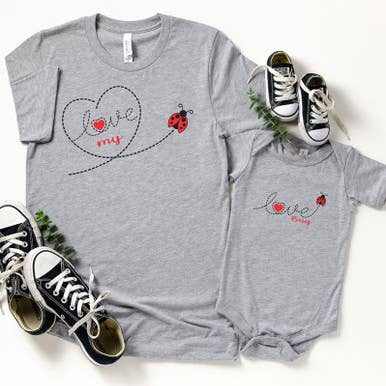 Trendy Transfers - Wholesale Sublimation Transfer - Love Bug INFANT Screen Print Heat Transfer