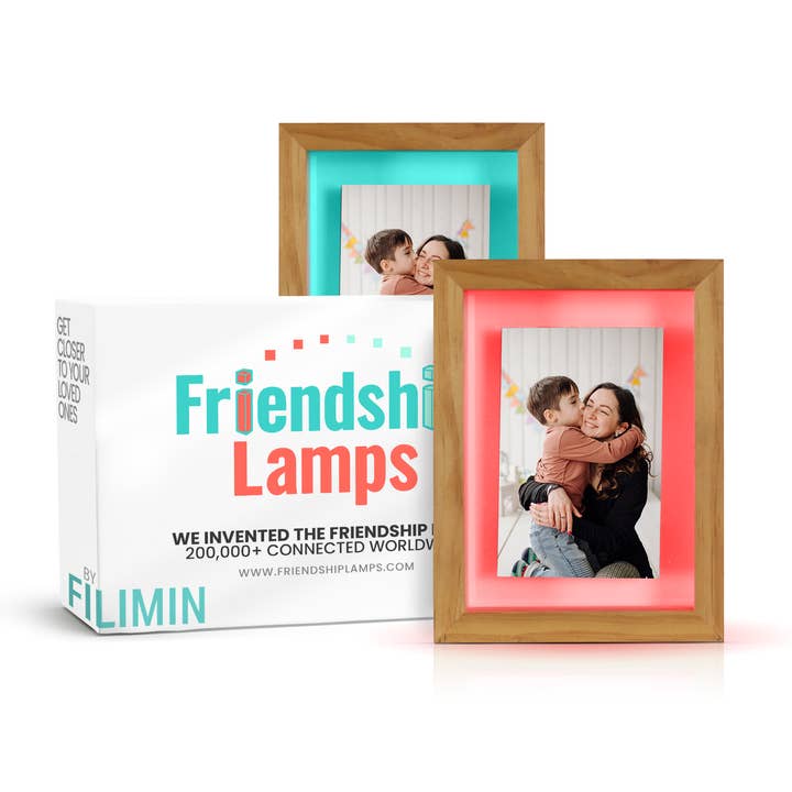 Friendship Frame – Wi-Fi Picture Frame Lamp | Share Light & Memories Long Distance for wholesale by Friendship Lamps by Filimin