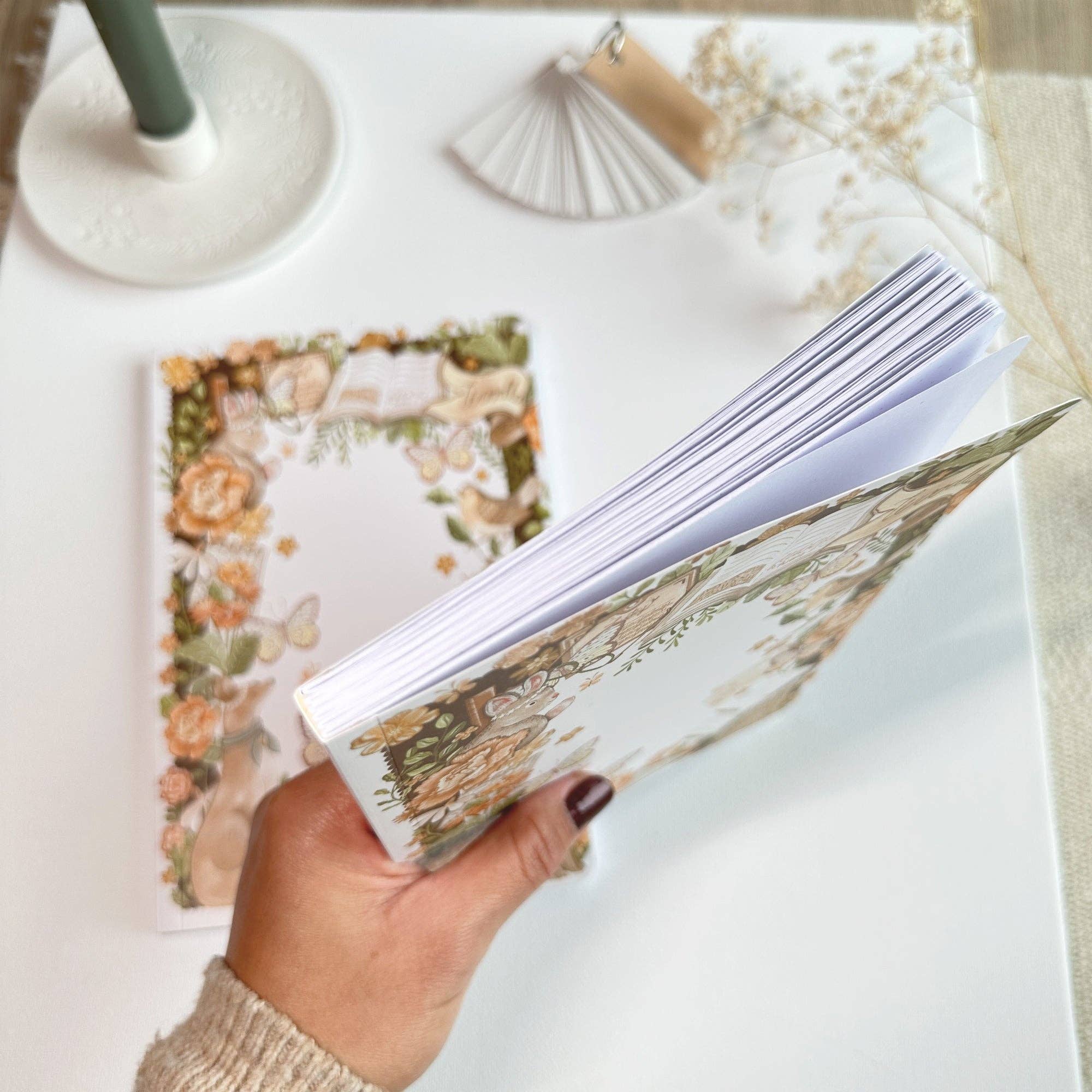 Lettoon - Wholesale Notebook - Dot Grid Notebook - Woodland8