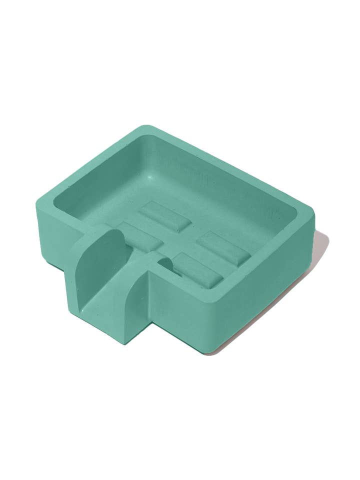Porte-savon romain - Sea Green pour la vente par Ebb & Flow