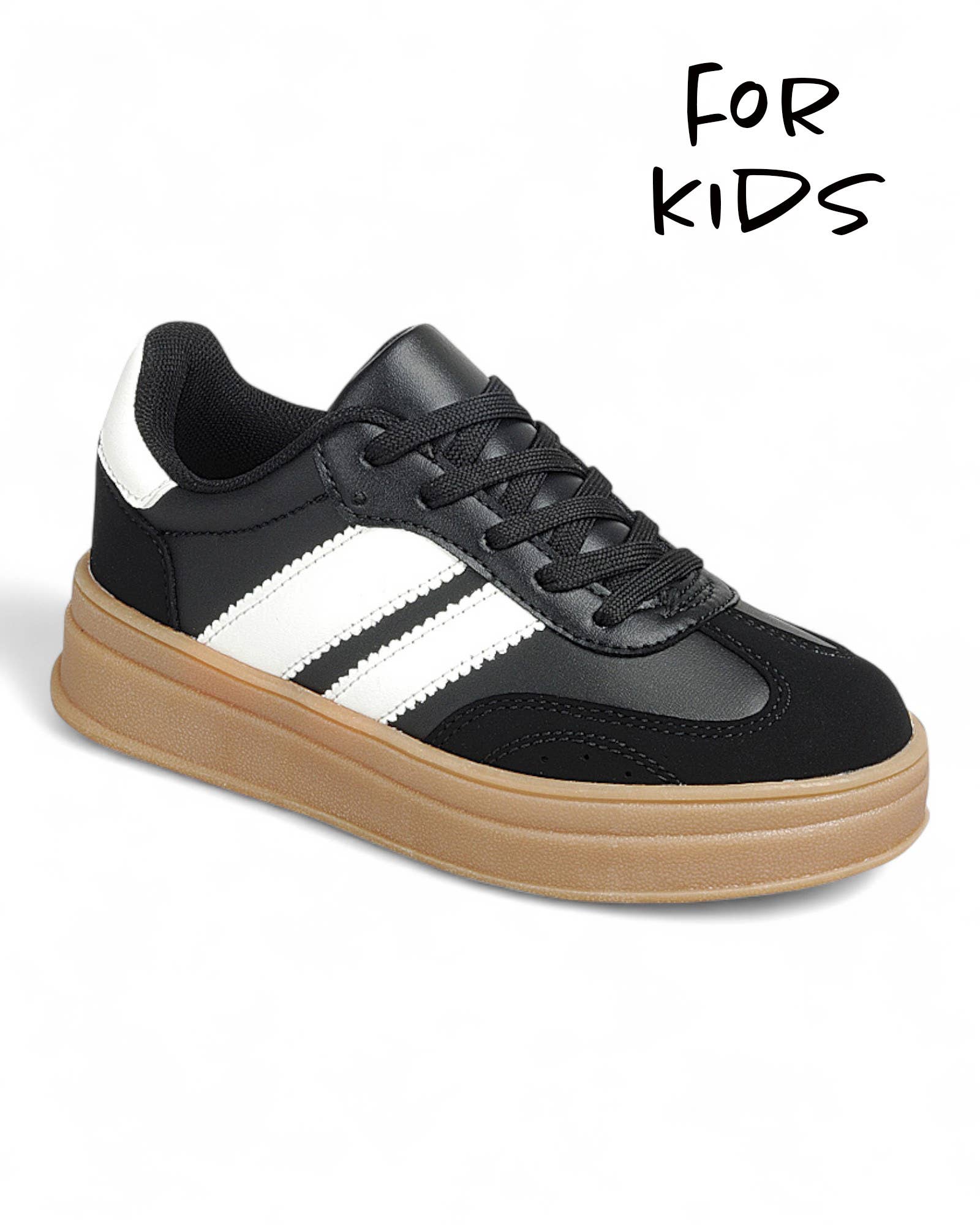 FASHION EMPORIO - Wholesale Lifestyle Sneakers - Kids - Kids Lace up Sneaker Shoes FL-TOPPING-03K0