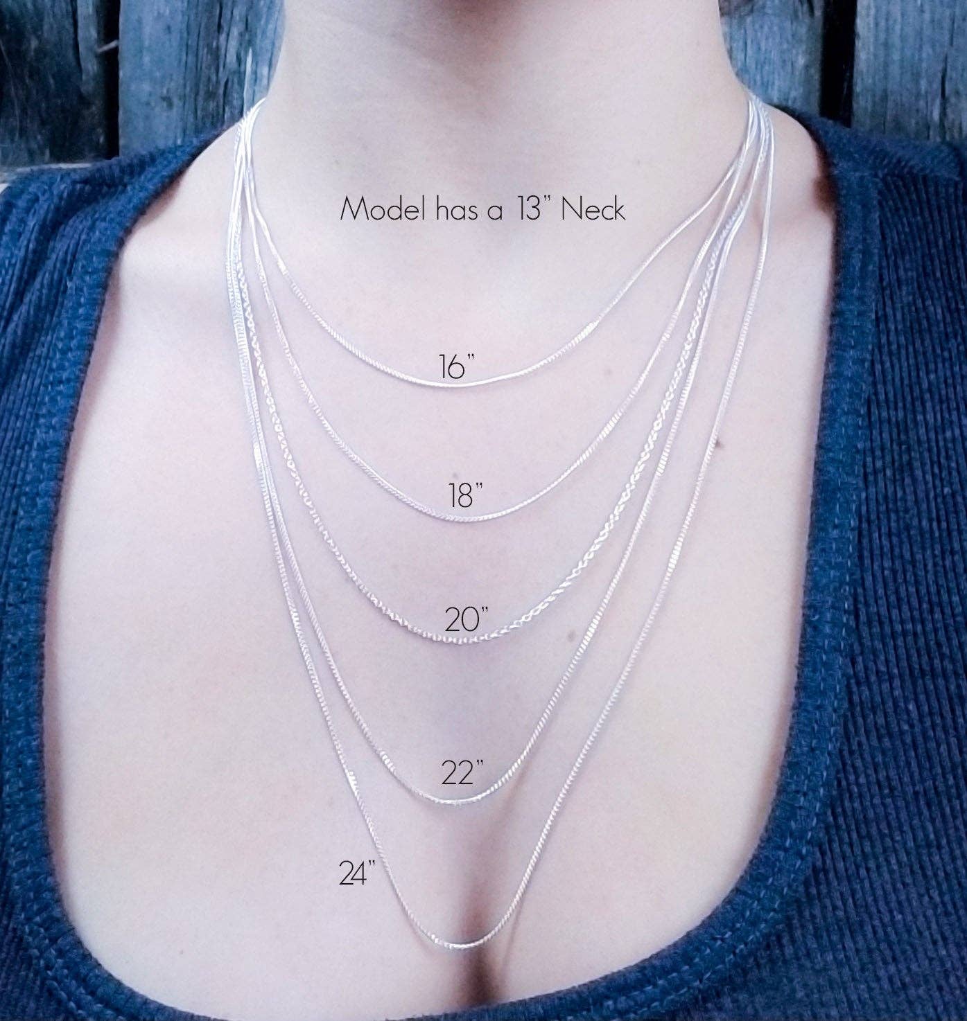 Inchoo bijoux inc - Venta al por mayor Collares de cadenas y eslabones - Cadena de eslabones de plata de ley maciza de 6 mm8