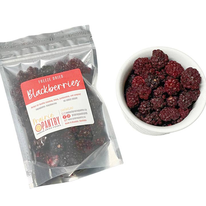 Prairie Pantry - Wholesale Dried/Dehydrated Fruit - Freeze Dried Blackberries
