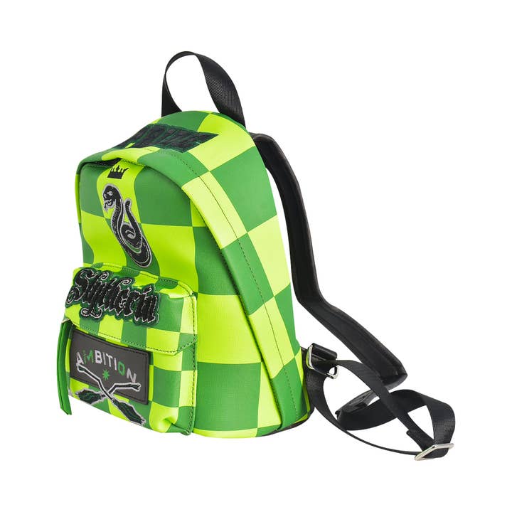 True Religion - Wholesale Backpack - Kids - Fred Segal Harry Potter Checker Slytherin Mini Backpack, Green