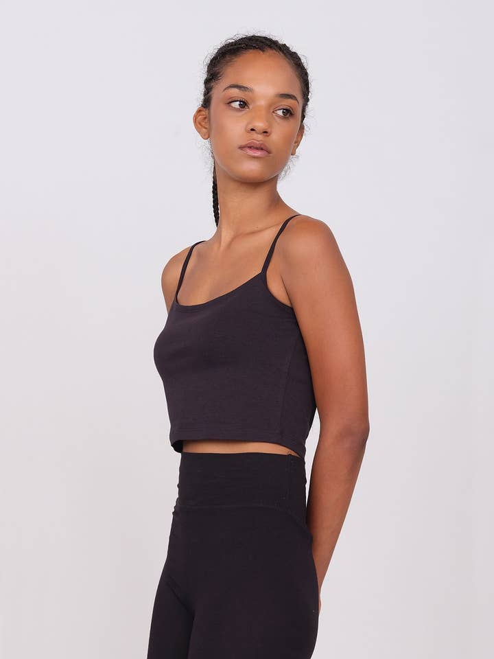 Sporty crop top for wholesale by OWN OFF WITH NATURE