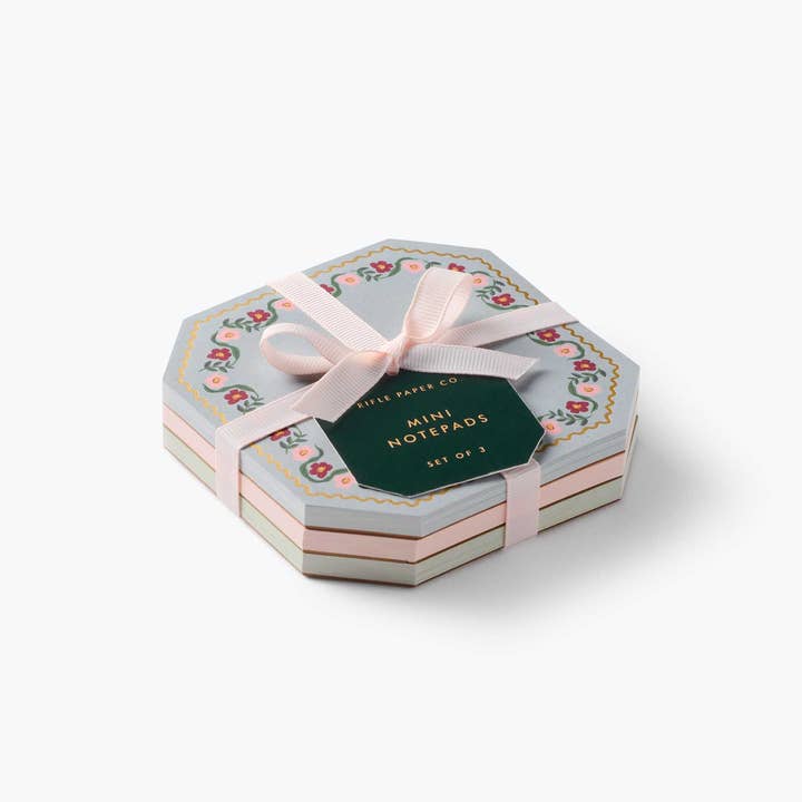 Rifle Paper Co. - Wholesale Notepad - Gemma Mini Notepad Trio3