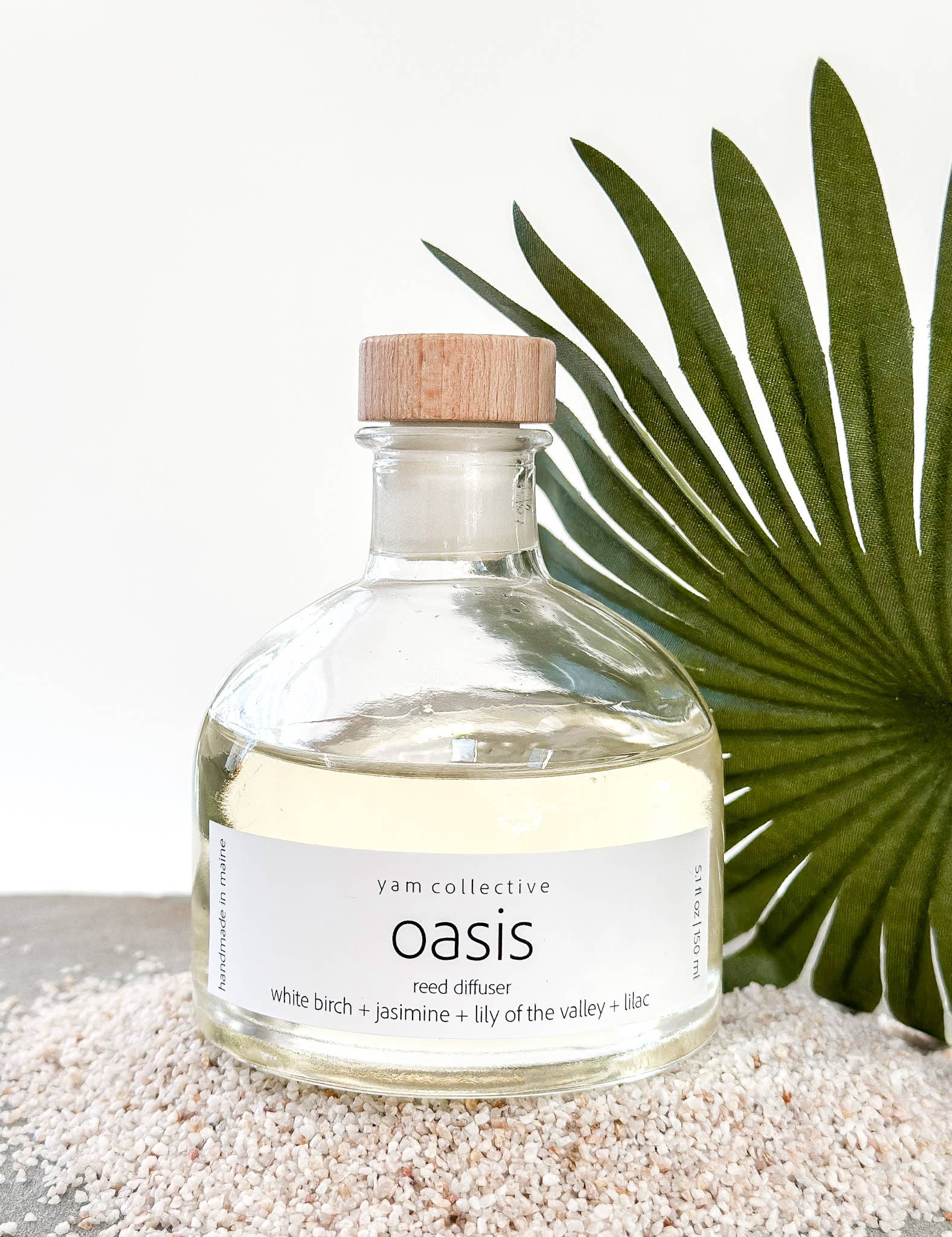 yam collective - Wholesale Reed Diffuser - Oasis - White Birch + Lily of the Valley Reed Diffuser1