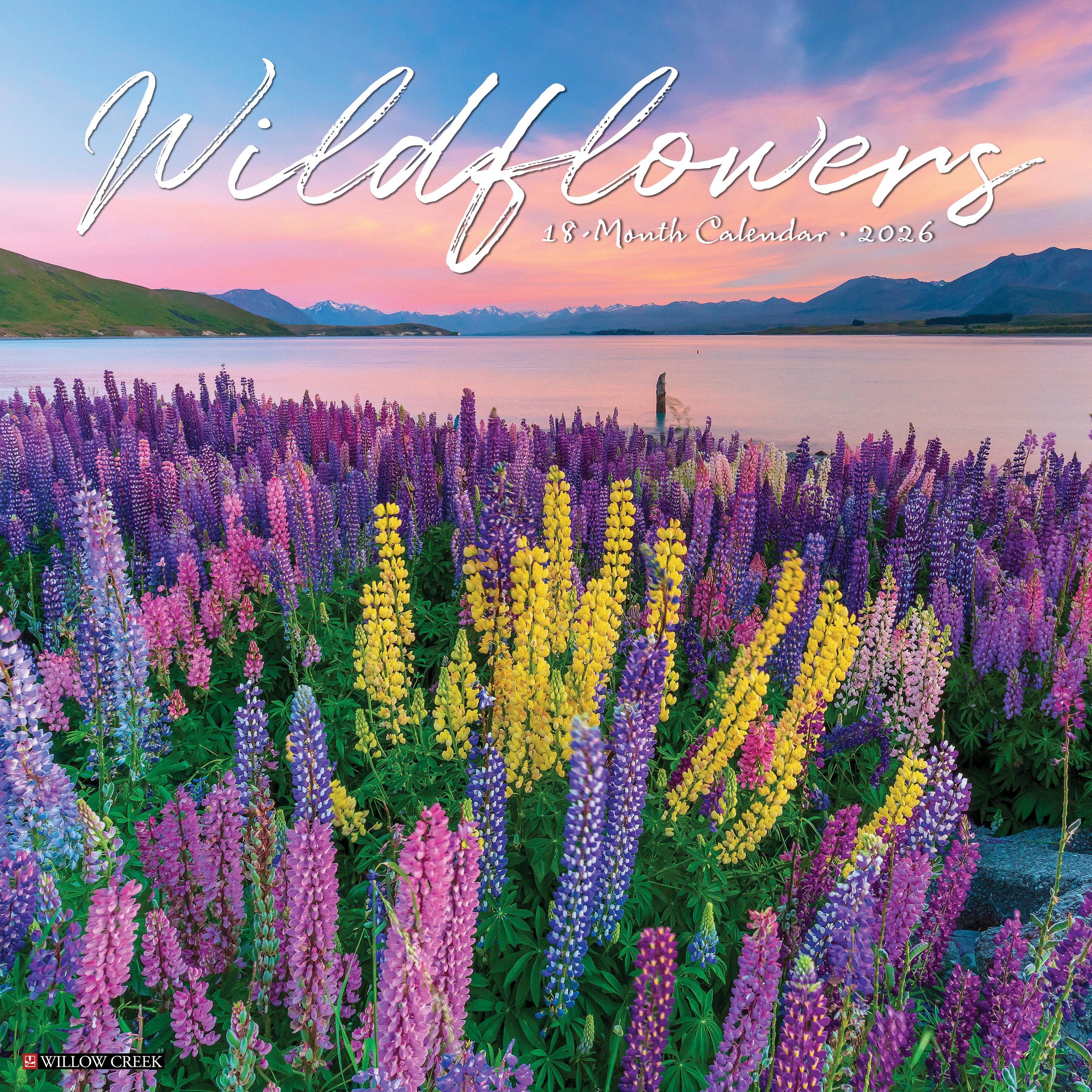 Willow Creek Press & Gifts – Engroshandel Kalender – Vildblomster 2026 Vægkalender0