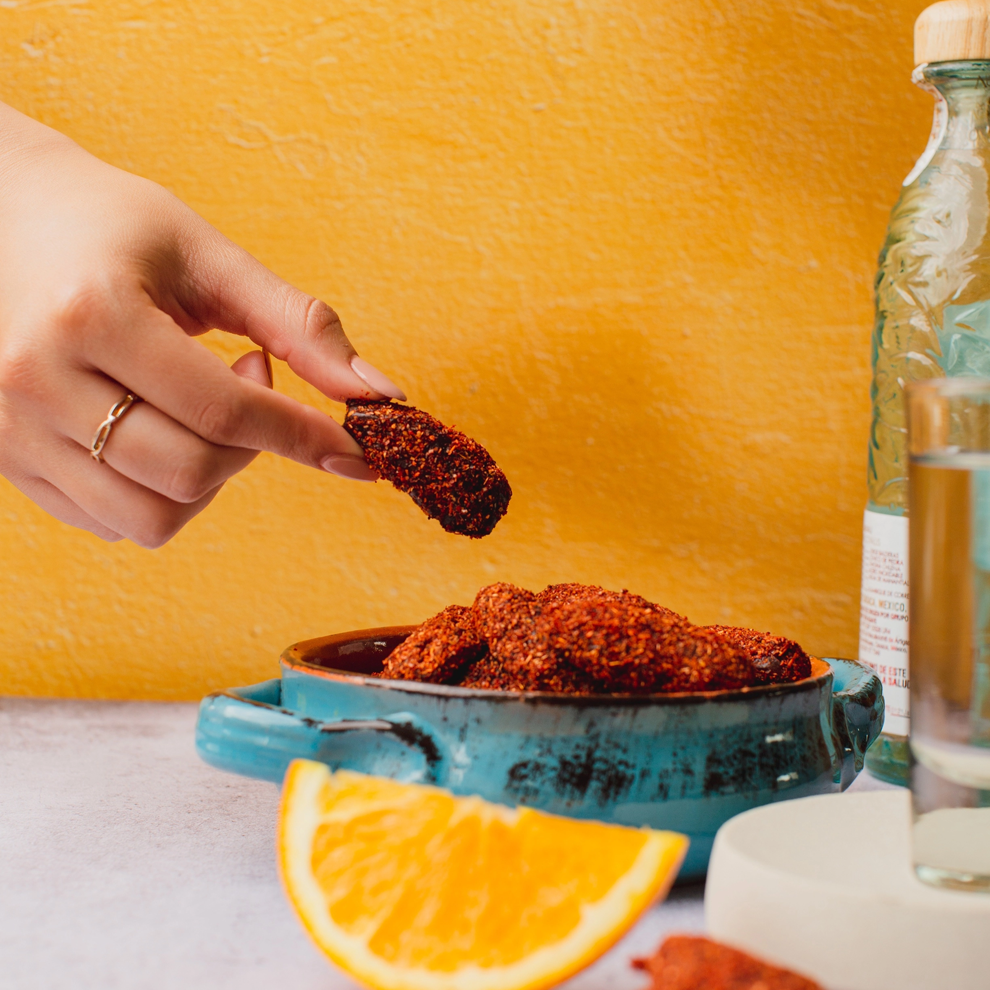 Koot - Wholesale Dried/Dehydrated Fruit - Spicy Pitted Medjool Dates  w/ Chili Powder2