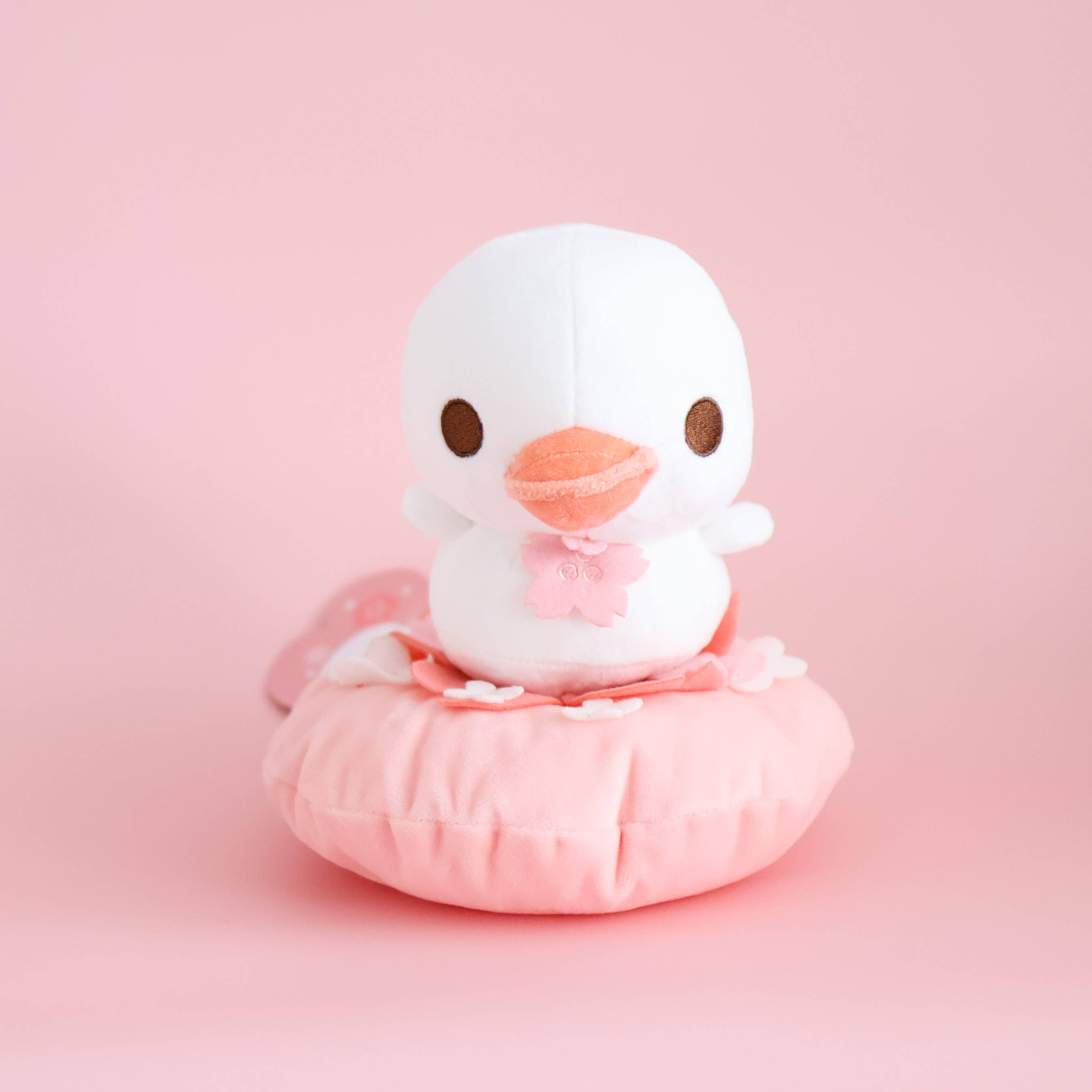 Thousand Skies - Wholesale Stuffed/Plush Toy - Kids & Baby - A Lost Duckling Cherry Blossom Small Plushie4