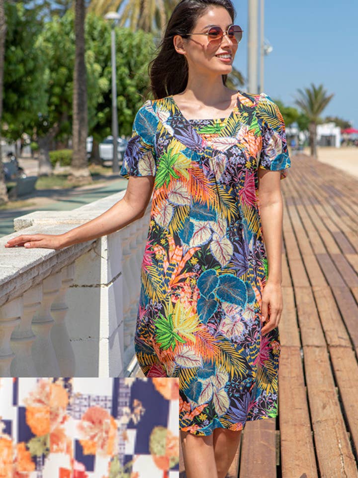 Robe à manches courtes pour la vente par Mitjans