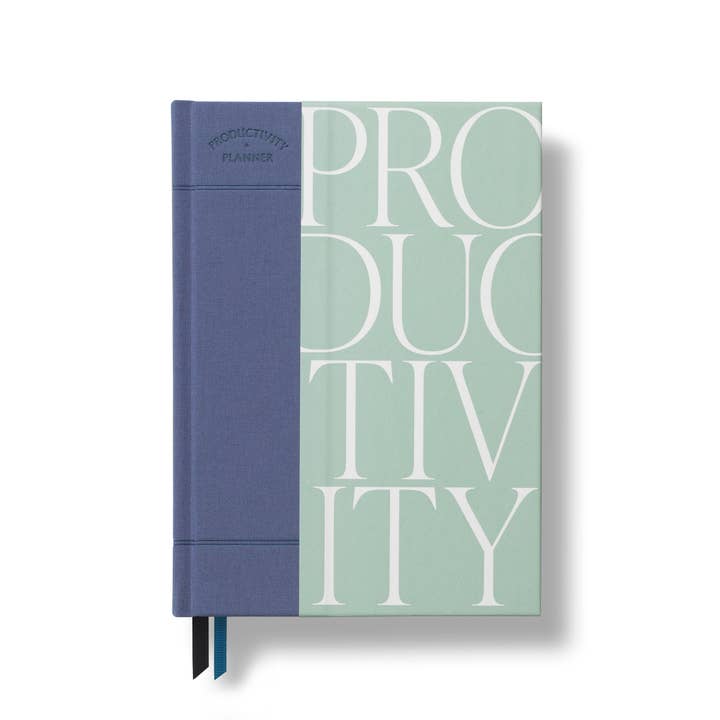 Productivity Planner, Undated, A5 Fabric - Modern Serif for wholesale by Papier