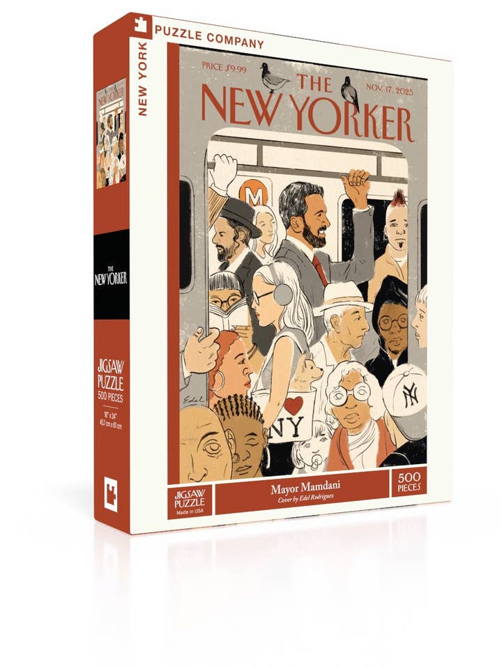 Mayor Mamdani - 500 Piece Jigsaw Puzzle for wholesale by New York Puzzle Company