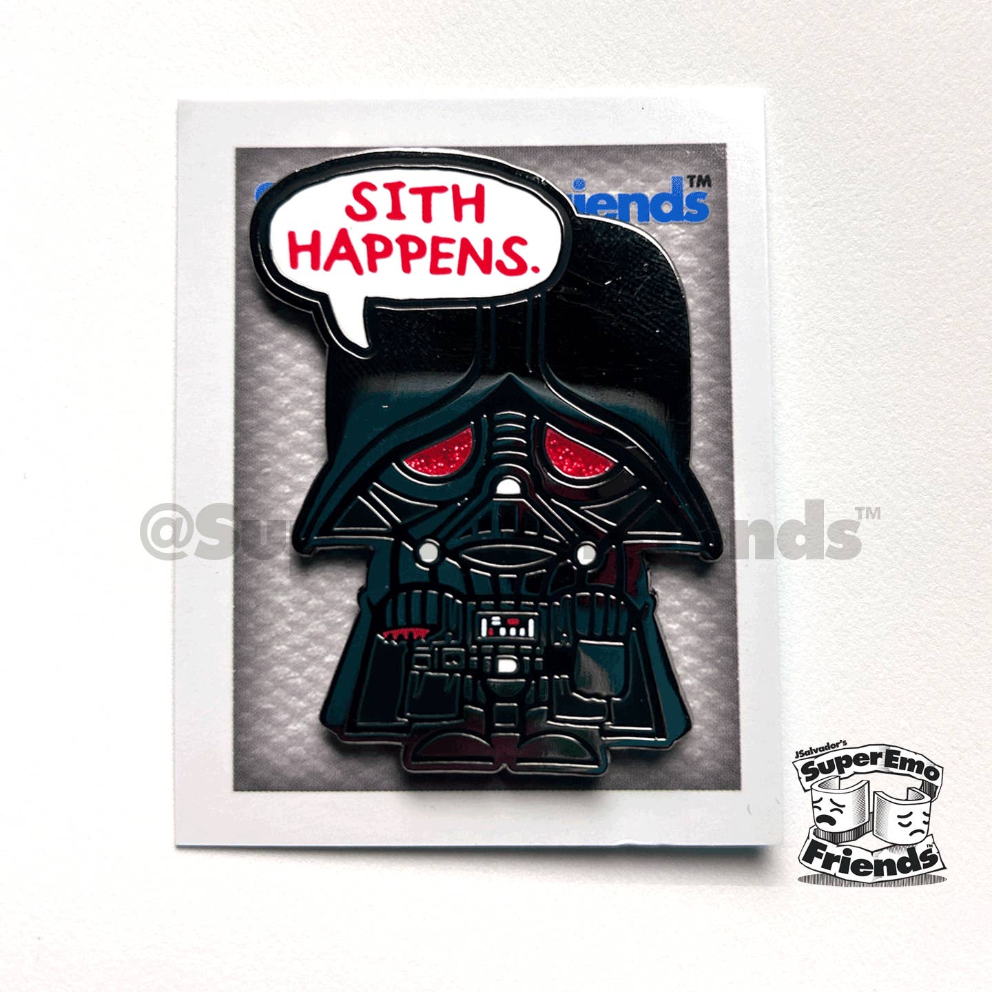SuperEmoFriends - Wholesale Lapel Pin/Button - SuperEmo Sithy Enamel Pin