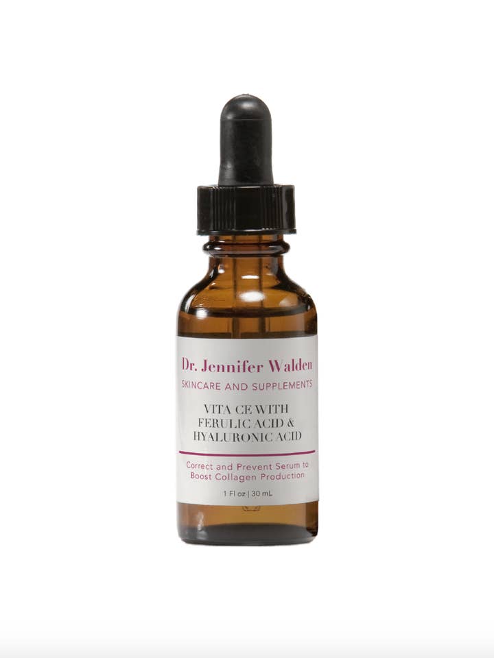 VITA CE WITH FERULIC ACID AND HYALURONIC ACID for wholesale by Dr. Jennifer Walden Skincare & Supplements