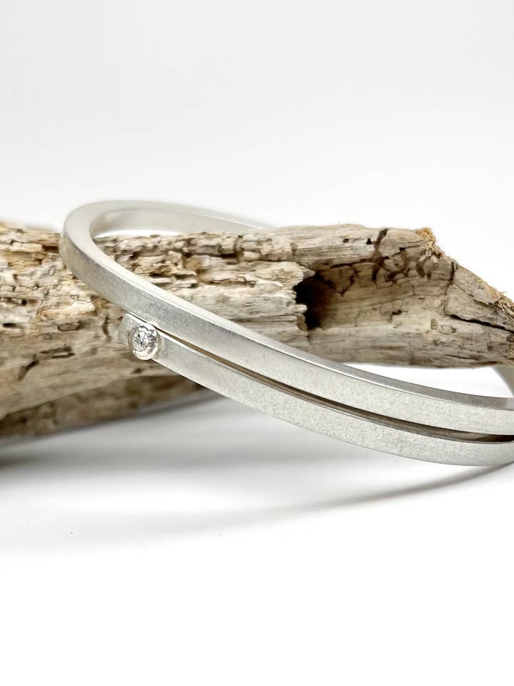 The Wrapped Bangle for wholesale by KFinn Designs