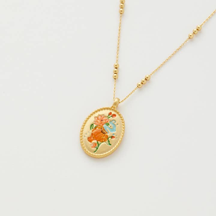 Fable England - Wholesale Pendant/Charm Necklace - FABLE The Zodiac Necklace - Aquarius