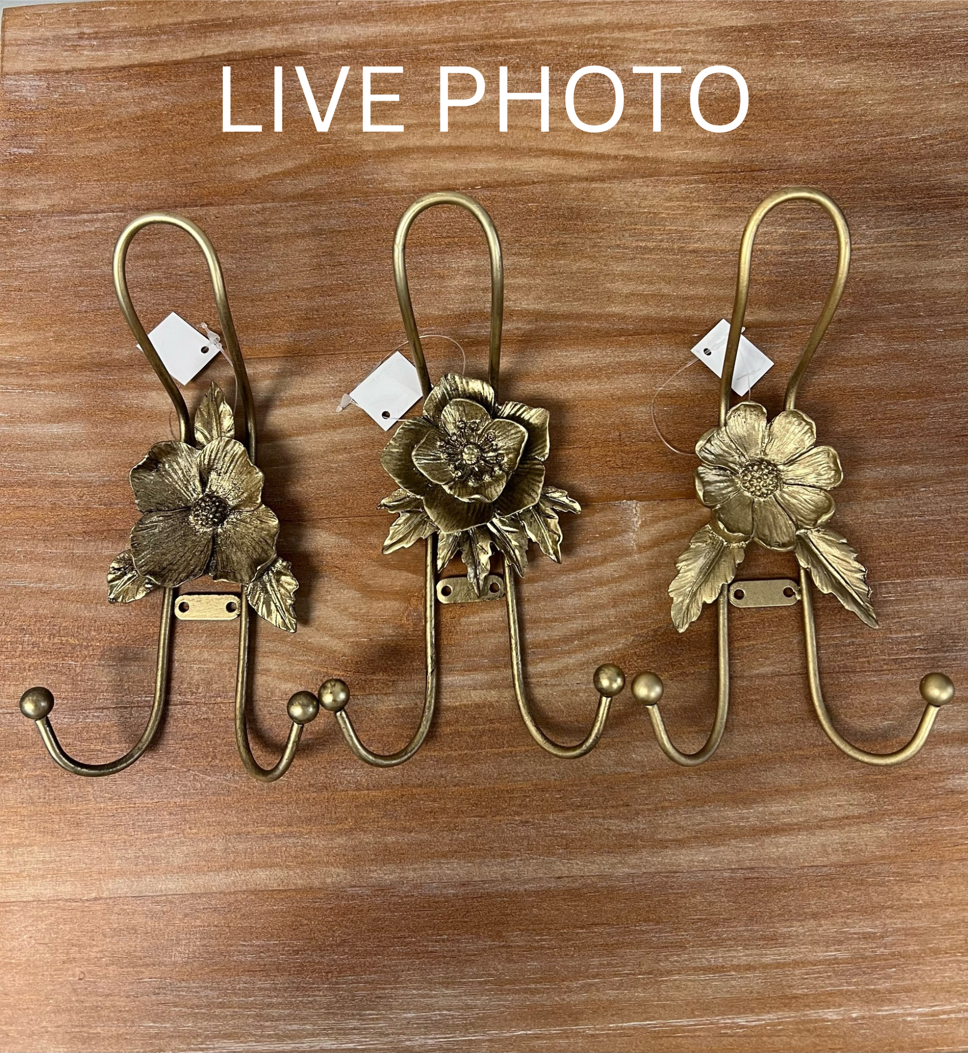 Vagabond Vintage - Wholesale Wall Hook - IRON FLOWER HOOK5