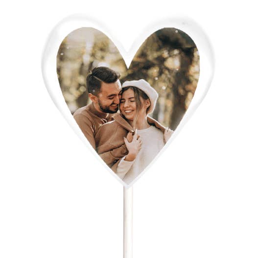 salonbuck - Wholesale Lollipop - Heart motif lollipop "Your custom design"