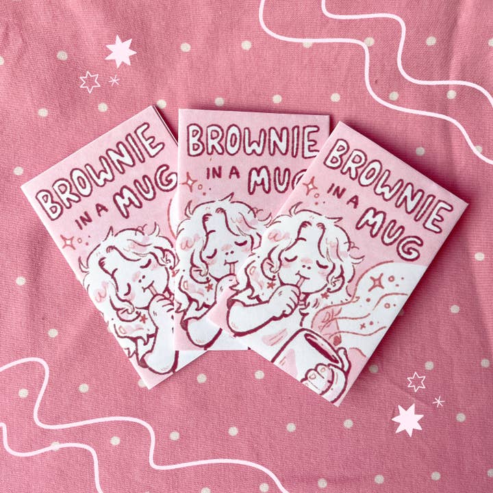 Receita de Brownie numa Caneca Zine por atacado de Rowan Kingsbury