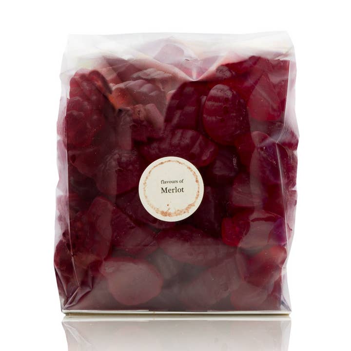 Merlot Vingummi - Smagepose ( IKKE TIL VIDERE SALG ) for engroshandel hos Vinoos - Wine Stories