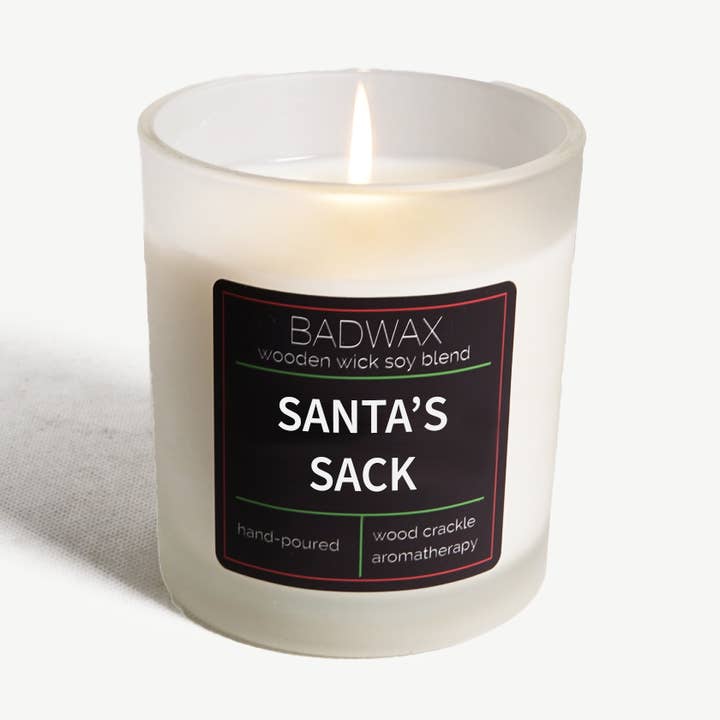 Santa’s Sack - Woodwick Candle for wholesale by BADWAX®