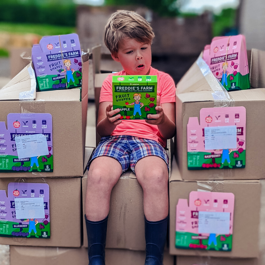 Freddie's Farm Ltd - Venta al por mayor Aperitivo de fruta - Freddie's Farm Fruit Shapes - Multipack Apple8