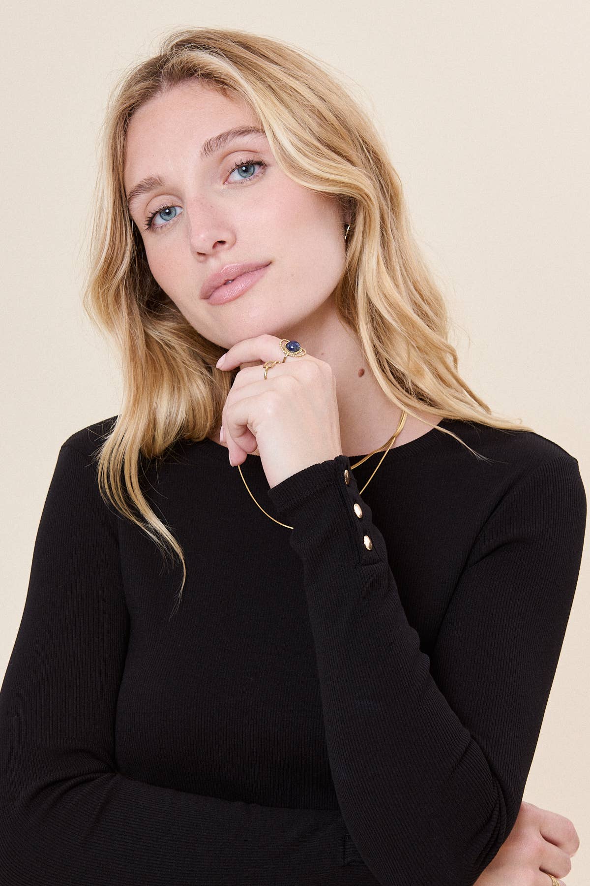 Nathael Paris - Wholesale T-Shirt - Women's - Ribbed cotton T-shirt15