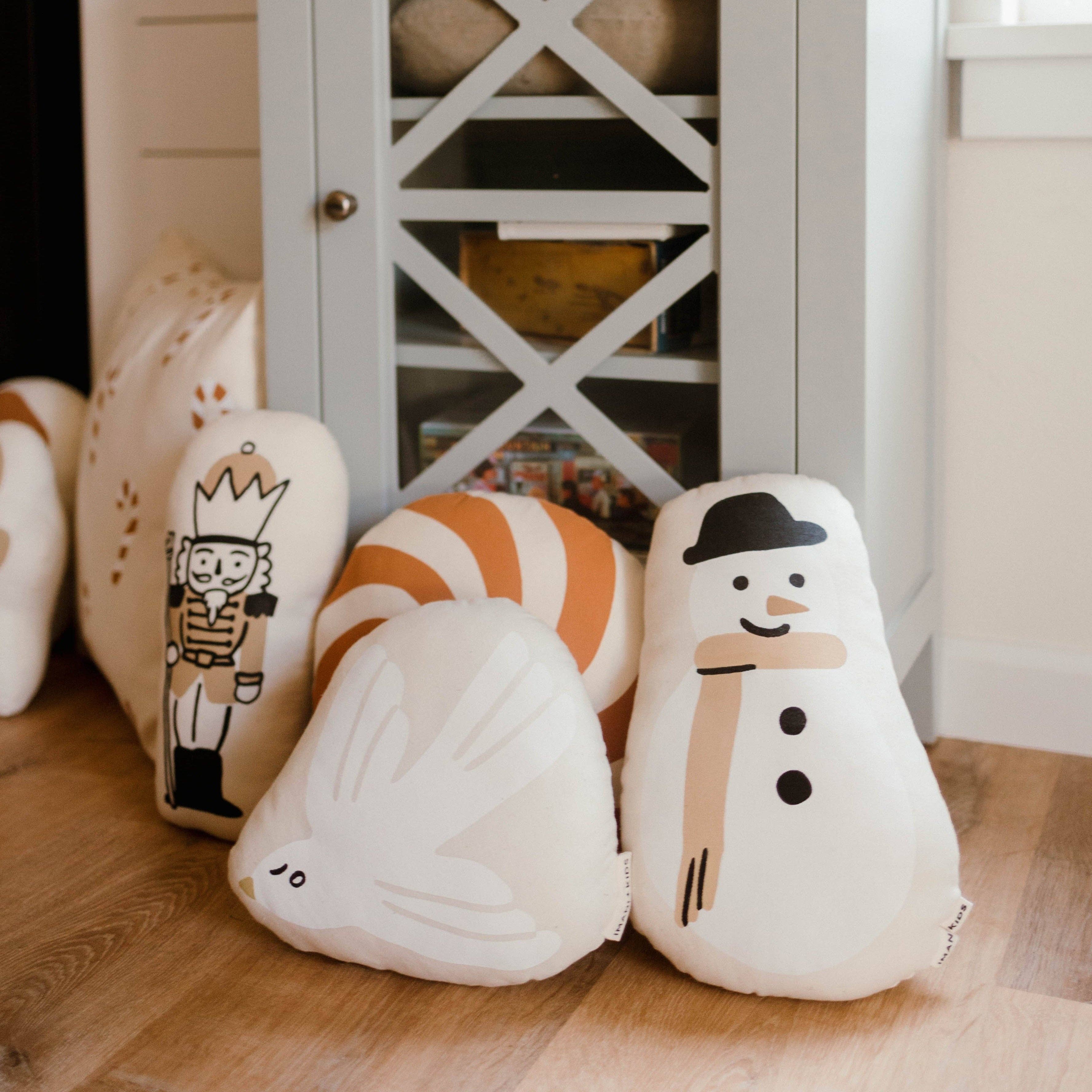 Imani + Kids by Imani Collective - Wholesale Throw/Decorative Pillow - snowman pillow3