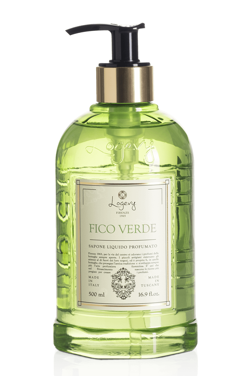 Logevy Firenze 1965 - Wholesale Body Wash/Shower Gel - Green Fig Liquid Soap 500ml1