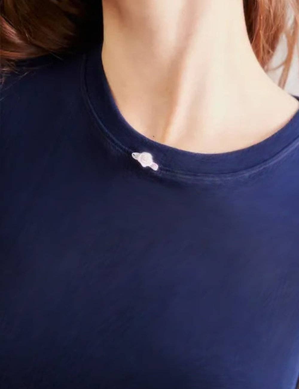 Sweetkama – wholesale Knit top – Women's – Ladies Fleece Soft Basic Everyday Tee SKT6142